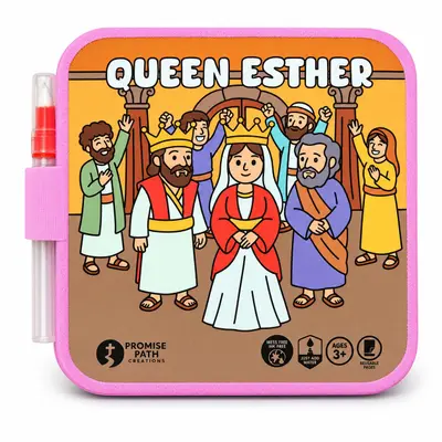 Queen Esther Water Reveal Coloring Book — product image